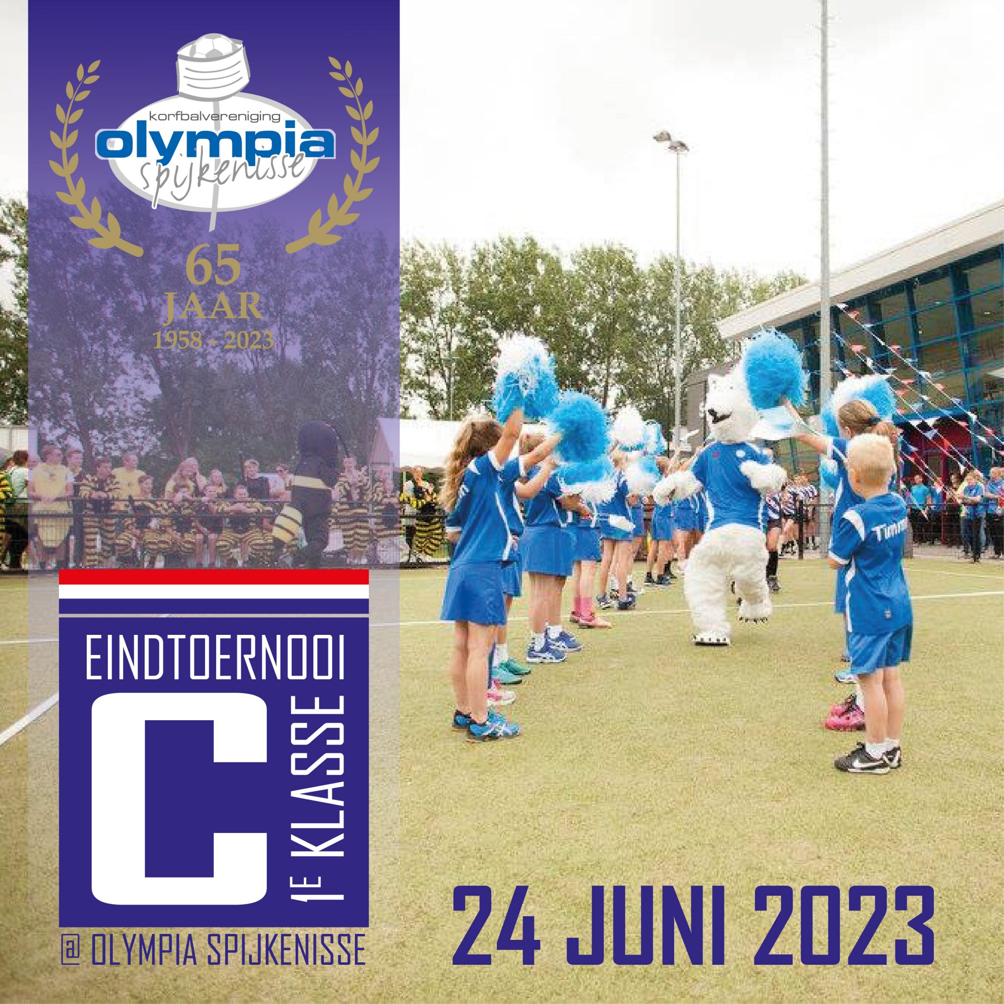 Olympia organiseert Eindtoernooi C 1e klasse op 24 juni 2023 - Hulp gezocht bij organisatie